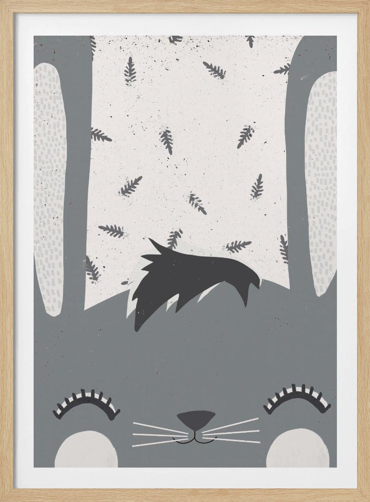 Schnurrhaar-Gelassenheit | Poster