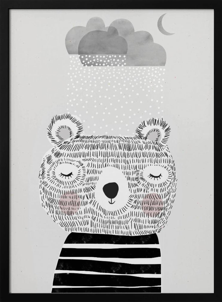 Verträumte Bärenwolken | Poster