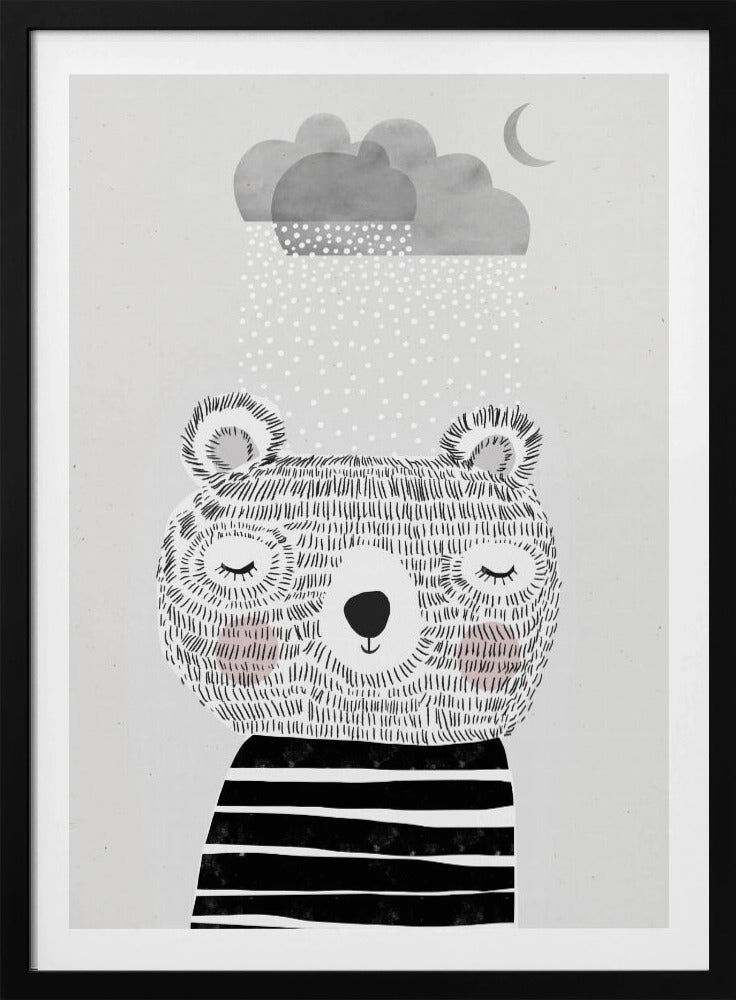 Verträumte Bärenwolken | Poster