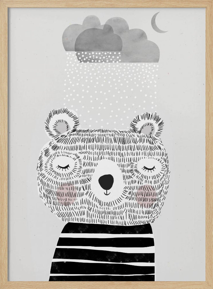 Verträumte Bärenwolken | Poster