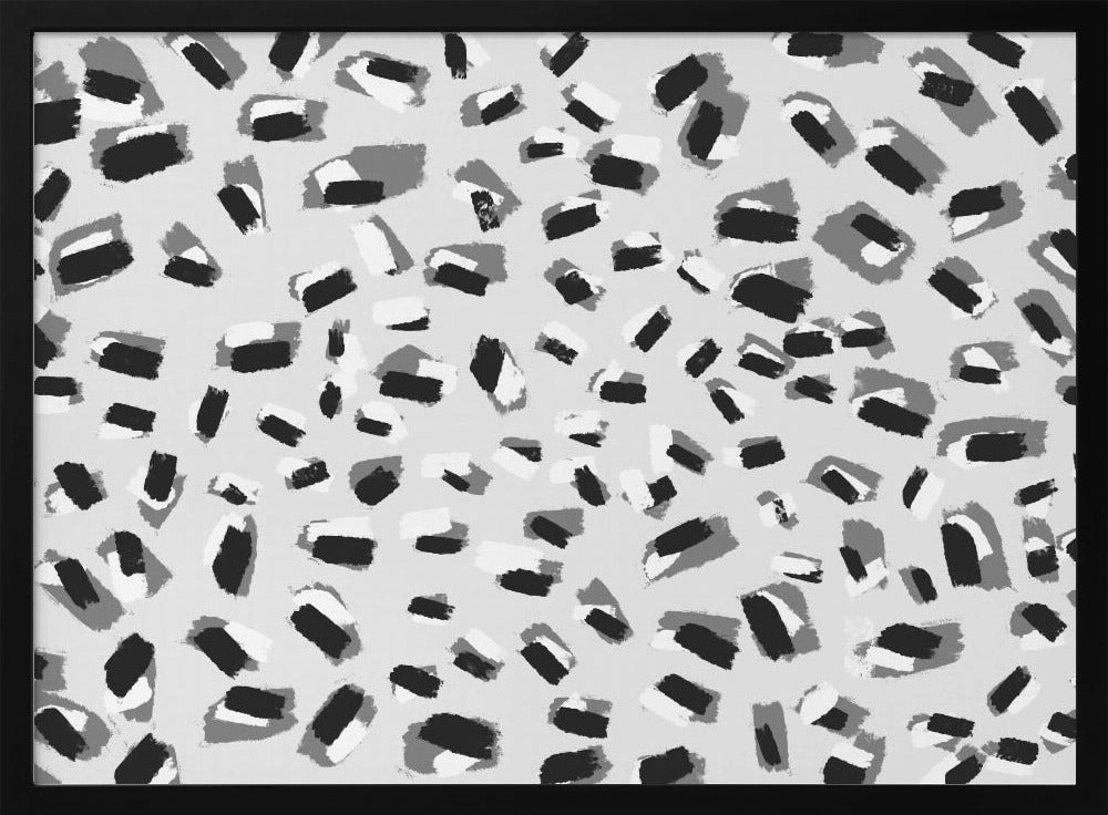 Monochromes Mosaik | Poster