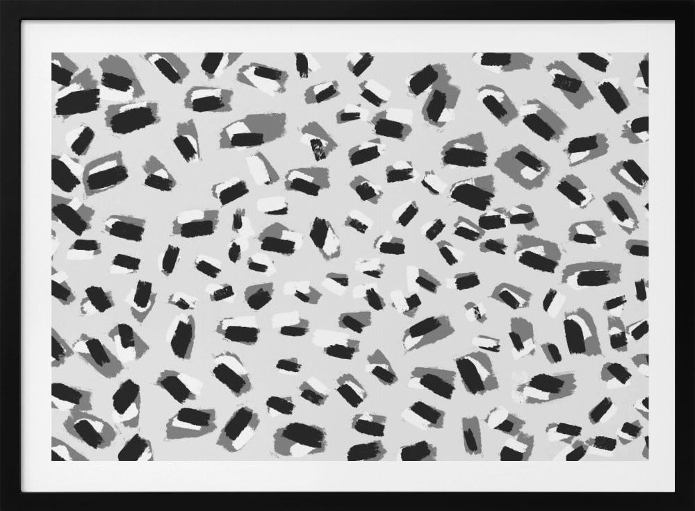 Monochromes Mosaik | Poster