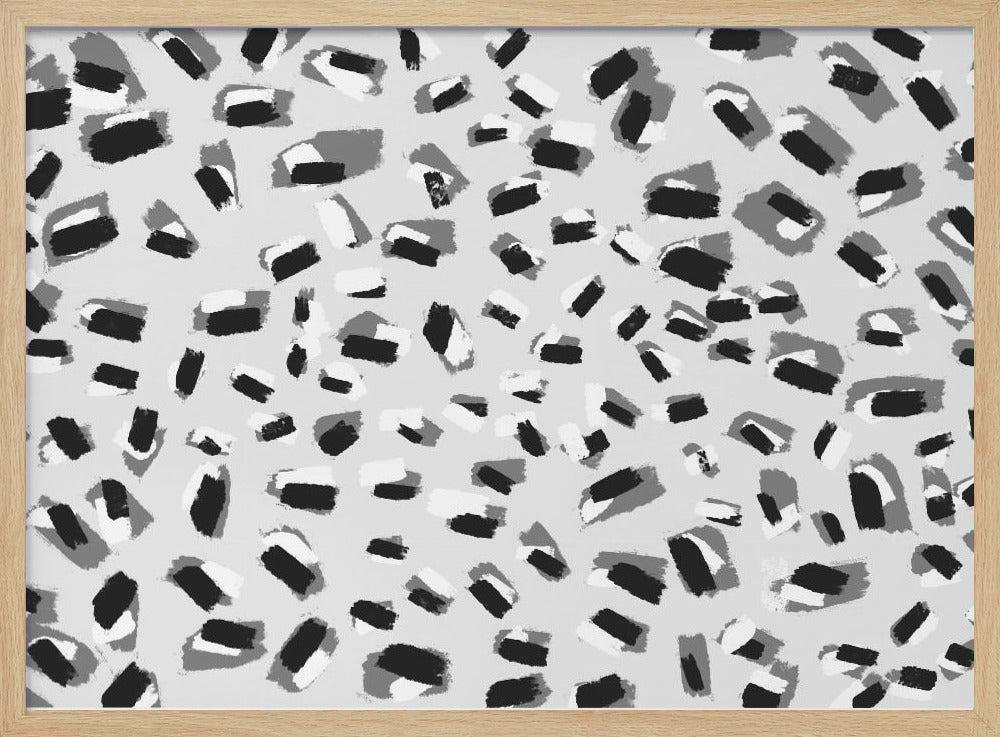 Monochromes Mosaik | Poster