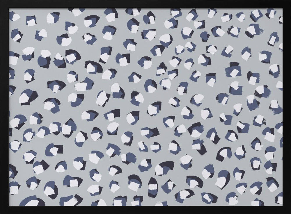 Monochromer Wirbel | Poster