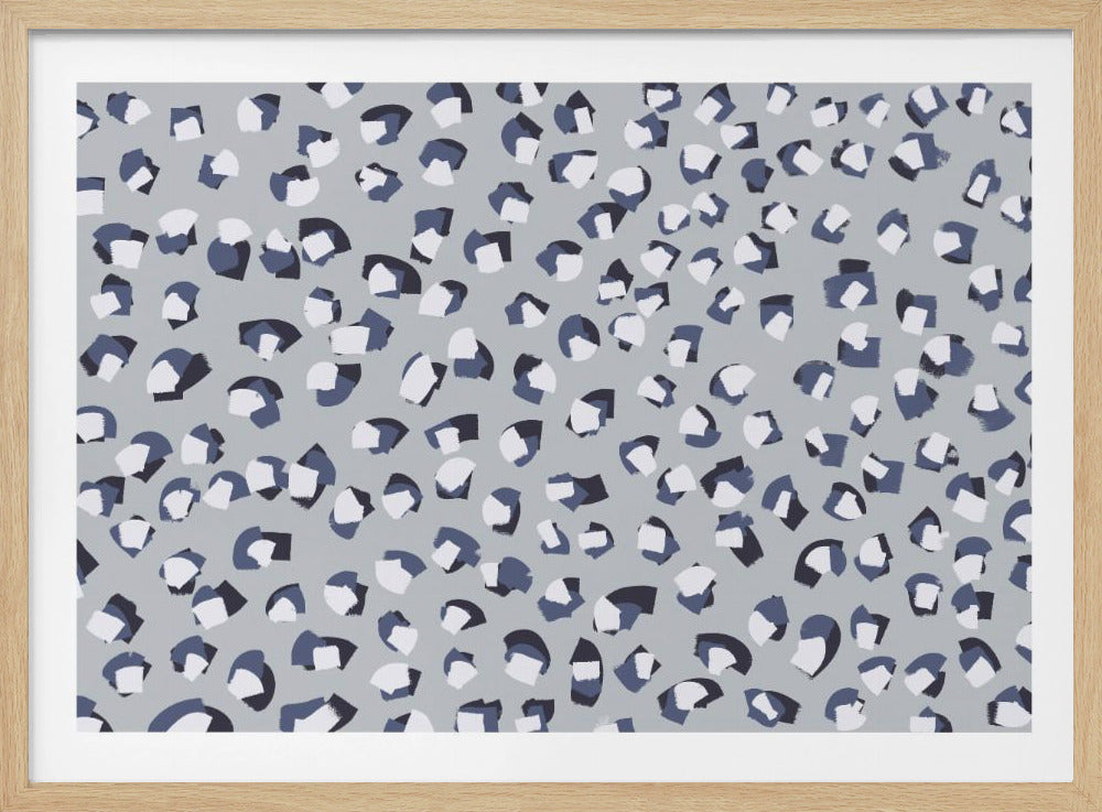Monochromer Wirbel | Poster