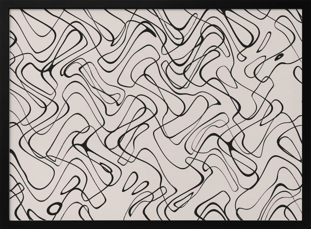 Tanz der fließenden Linien | Poster