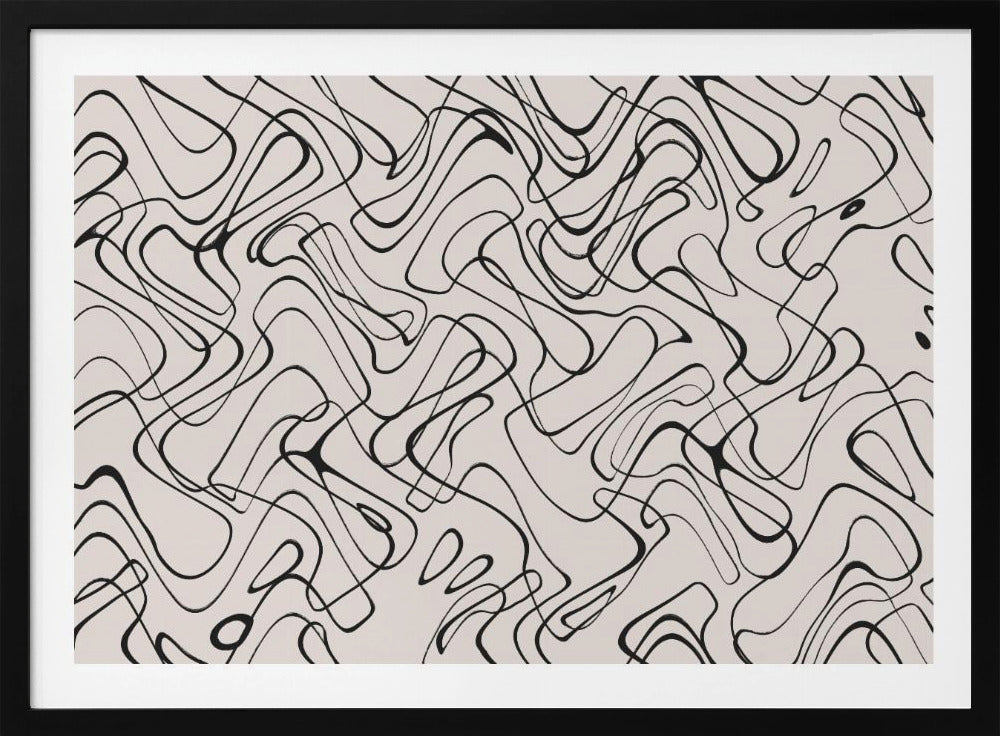 Tanz der fließenden Linien | Poster