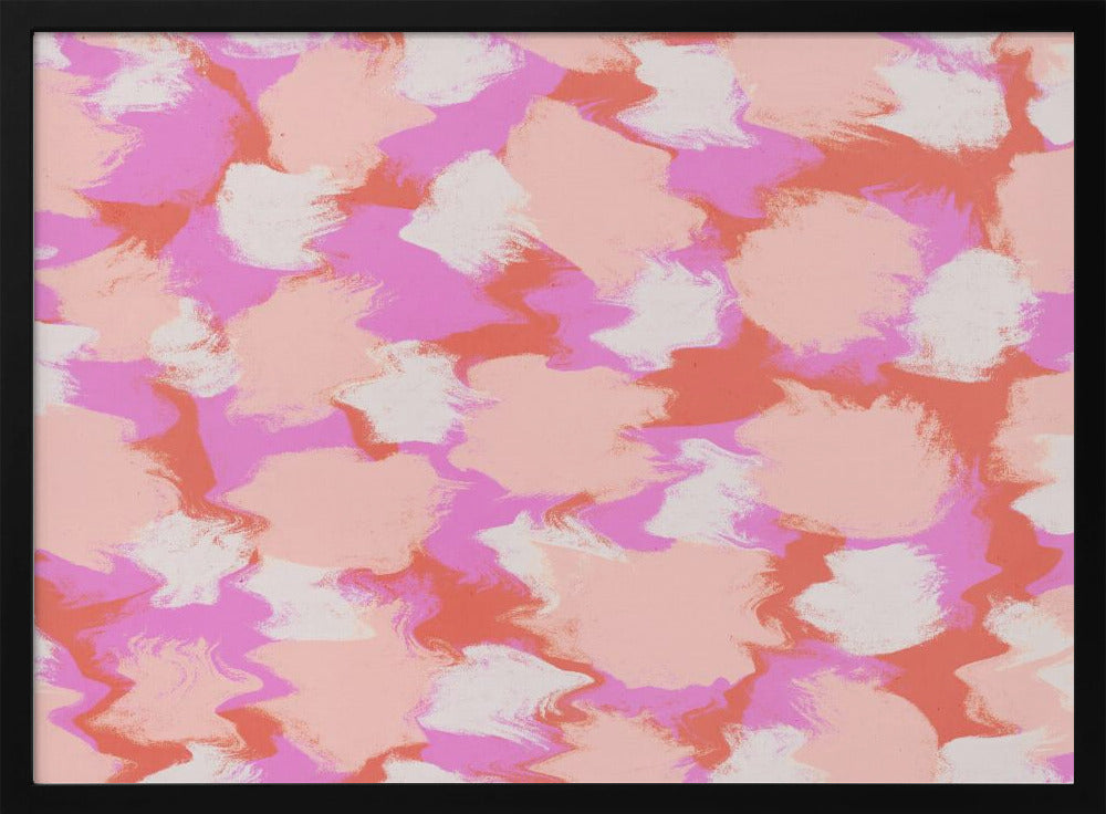 Florale Traumwellen | Poster