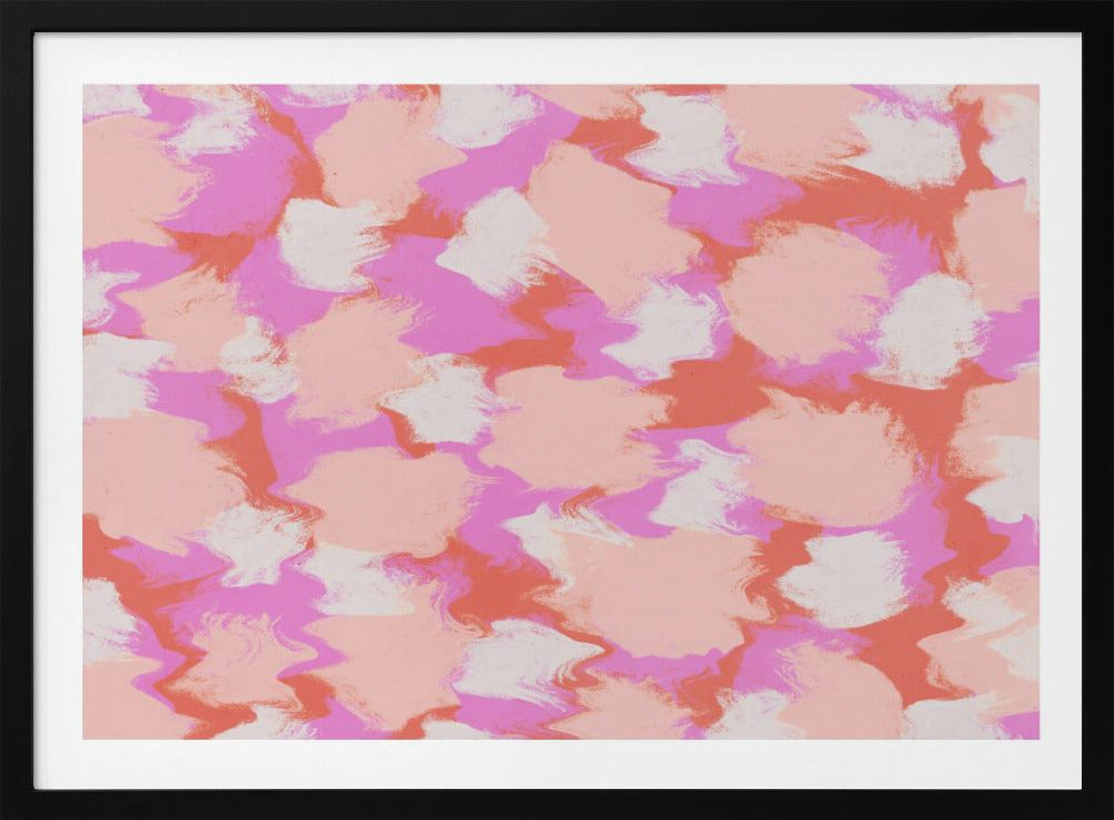 Florale Traumwellen | Poster