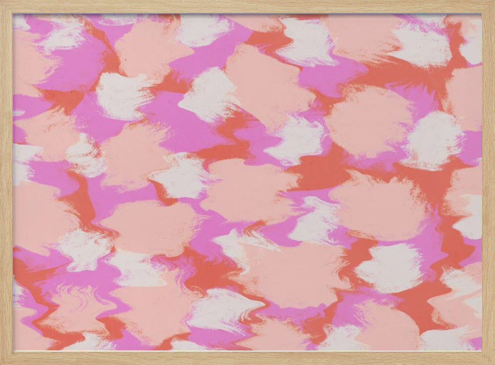 Florale Traumwellen | Poster