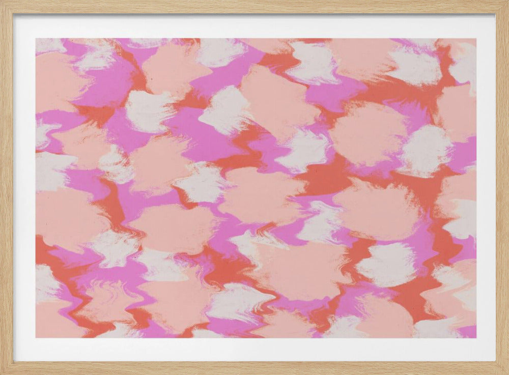 Florale Traumwellen | Poster
