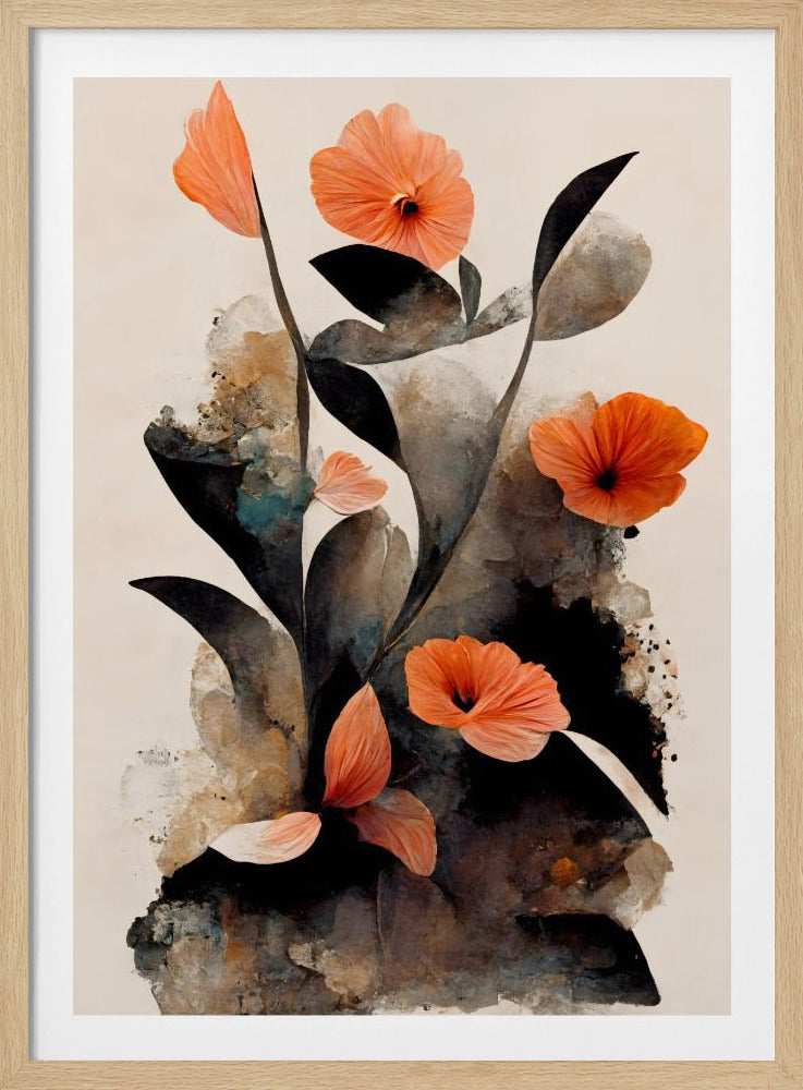 Korallenblumen | Poster