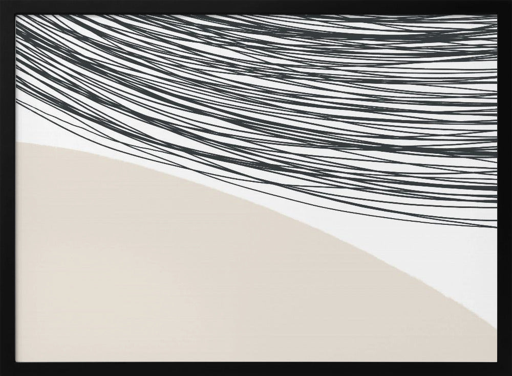 Harmonie geschwungener Linien | Poster