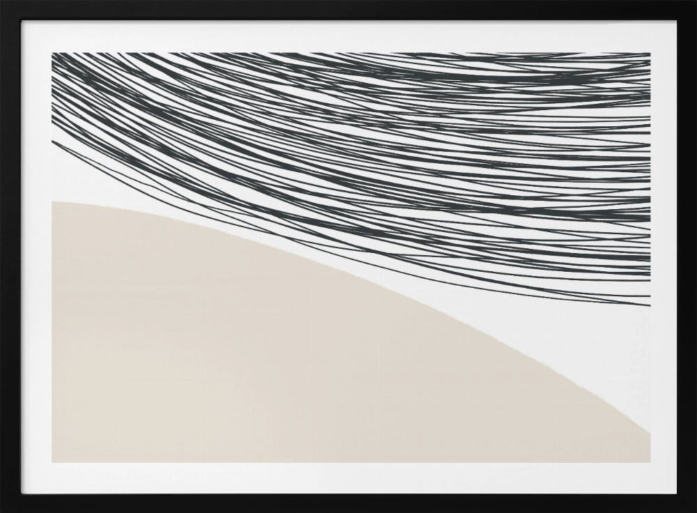 Harmonie geschwungener Linien | Poster