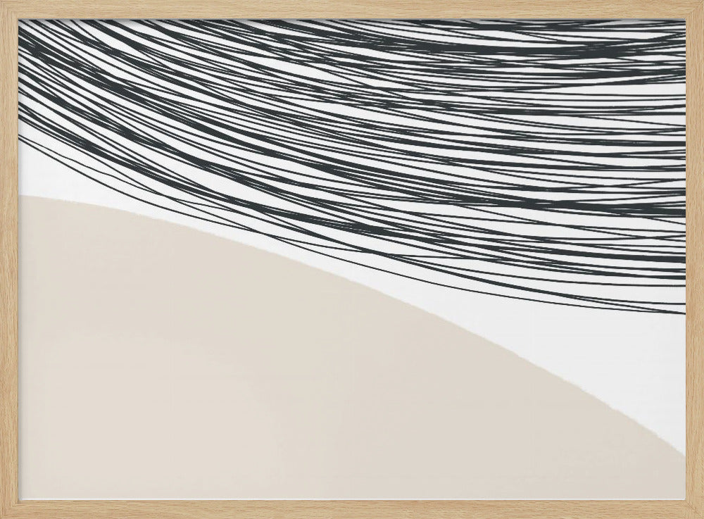 Harmonie geschwungener Linien | Poster