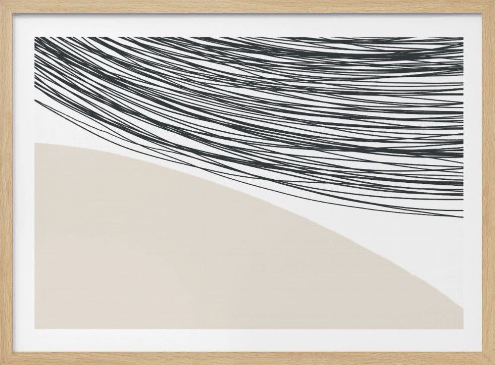 Harmonie geschwungener Linien | Poster
