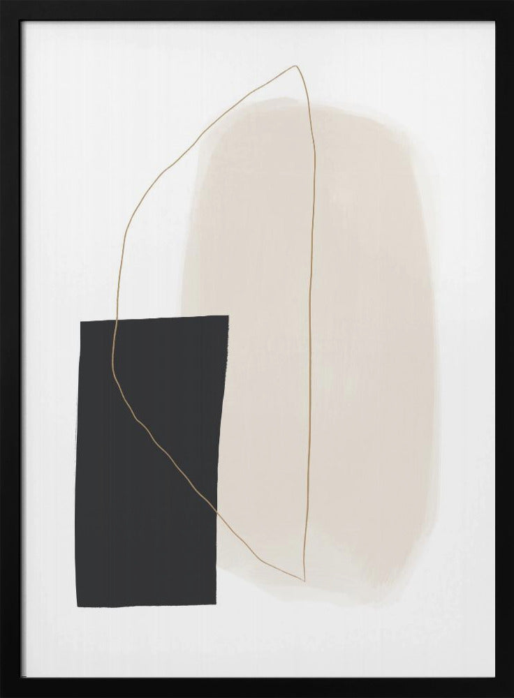 Harmonie im Minimalismus | Poster