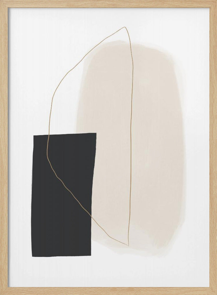 Harmonie im Minimalismus | Poster