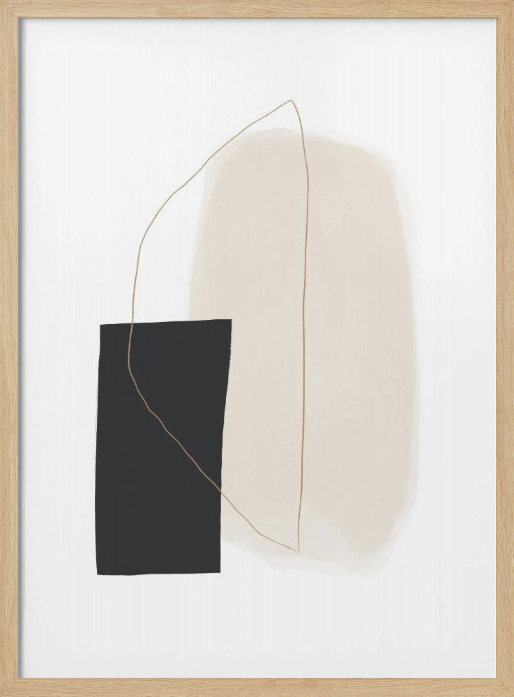 Harmonie im Minimalismus | Poster