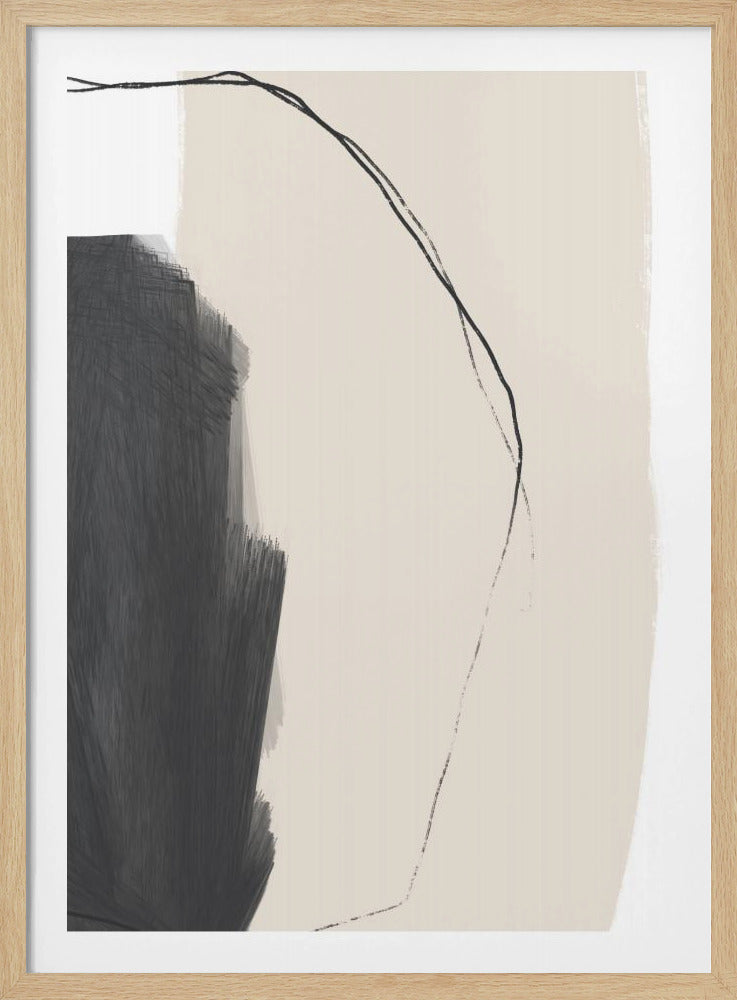 Minimalistisches Design mit einer neutralen Palette | Poster