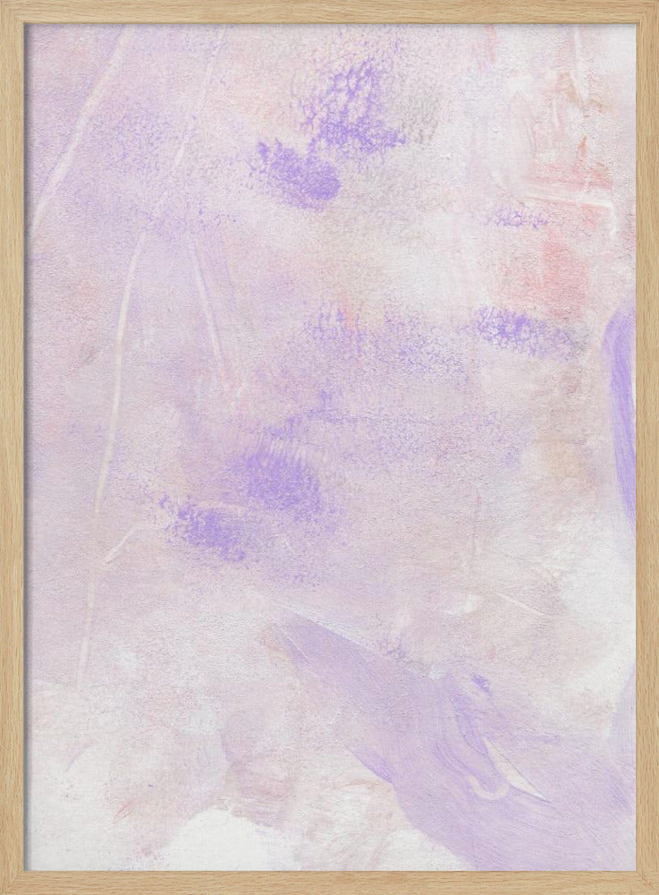 Sanfte Pastelltöne in Lavendel und Rosa | Poster