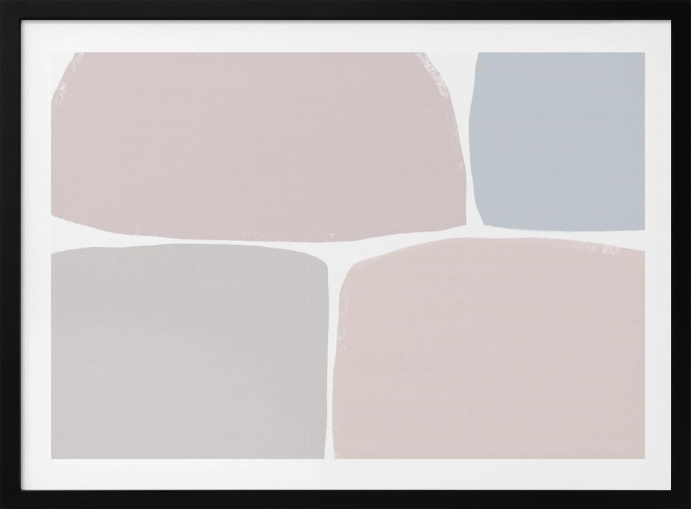Pastel Tones with Geometric Shapes | Poster