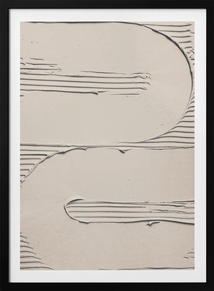 Schlammtextur 11 Beige | Poster