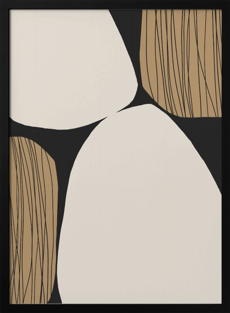Abstract Earth Tones | Poster