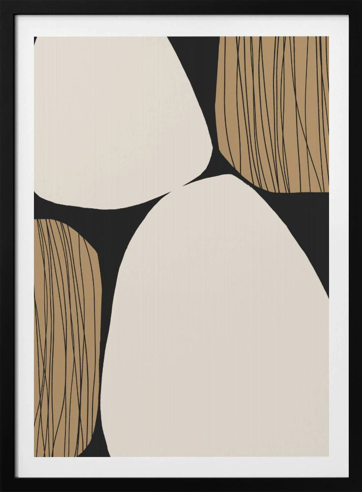Abstract Earth Tones | Poster