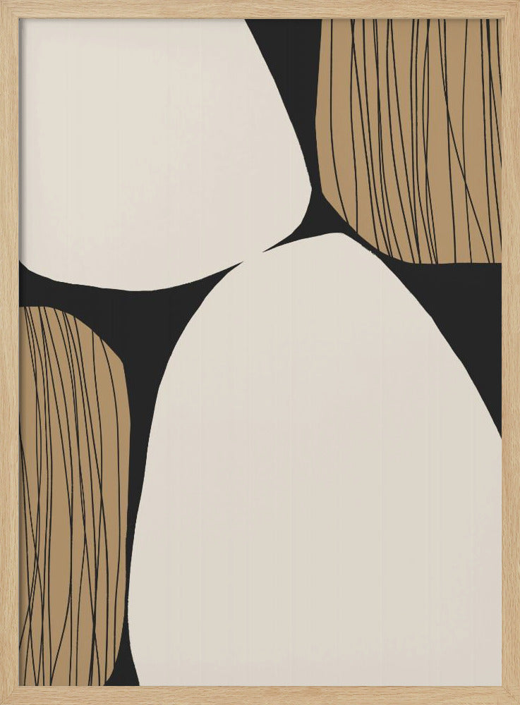 Abstract Earth Tones | Poster