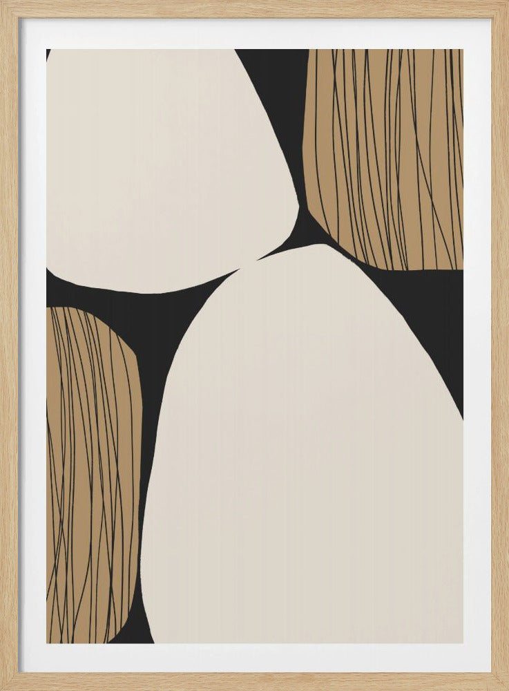 Abstract Earth Tones | Poster
