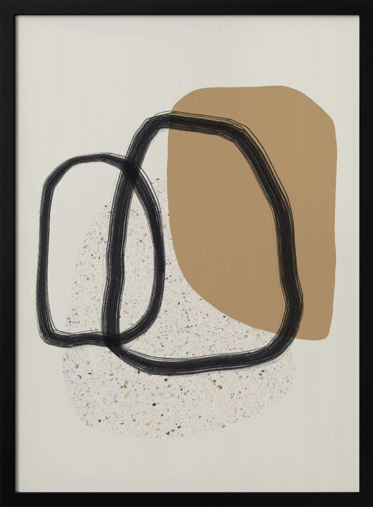 Organic Shapes And Earthy Tones | Poster