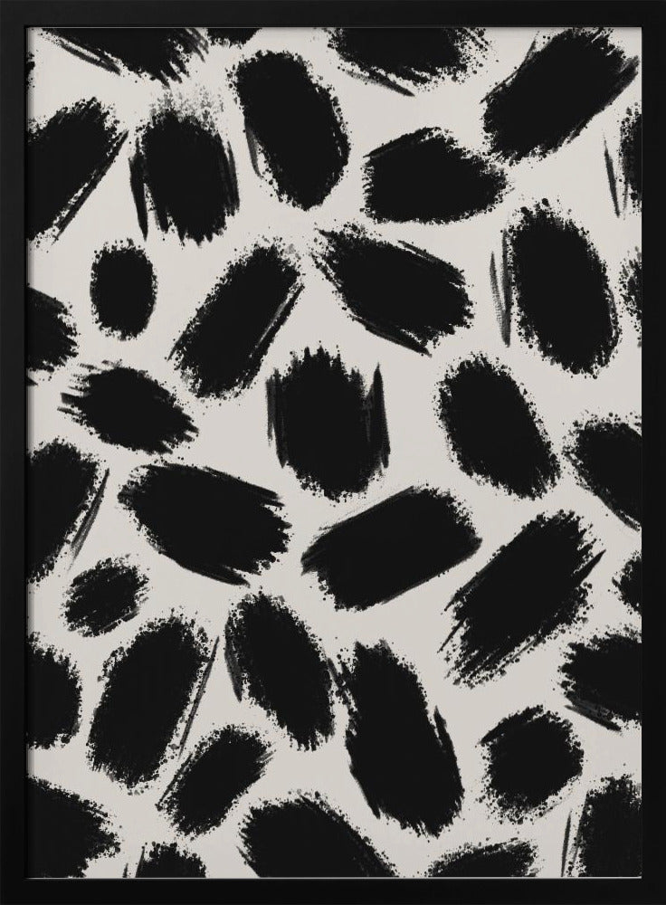 Pinselstrich-Chaos | Poster