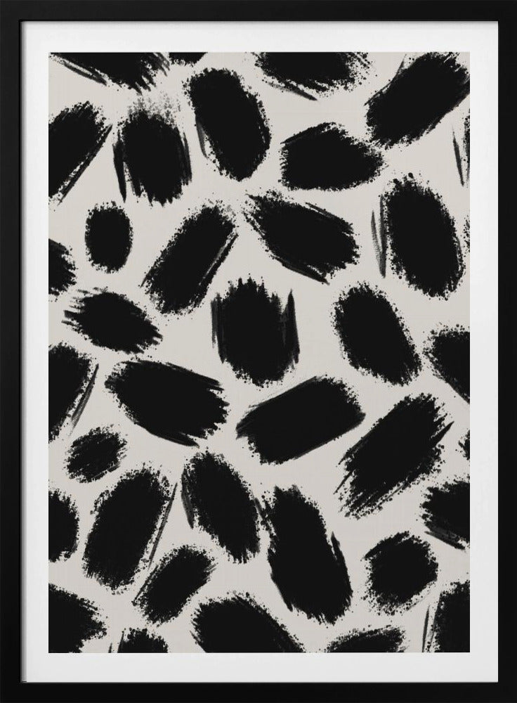 Pinselstrich-Chaos | Poster