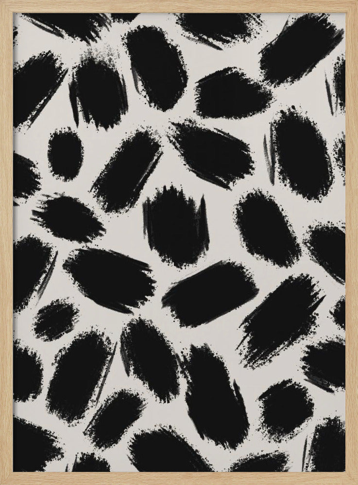 Pinselstrich-Chaos | Poster