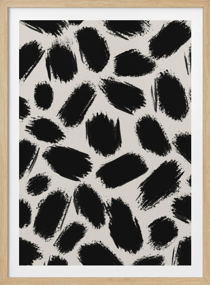 Pinselstrich-Chaos | Poster