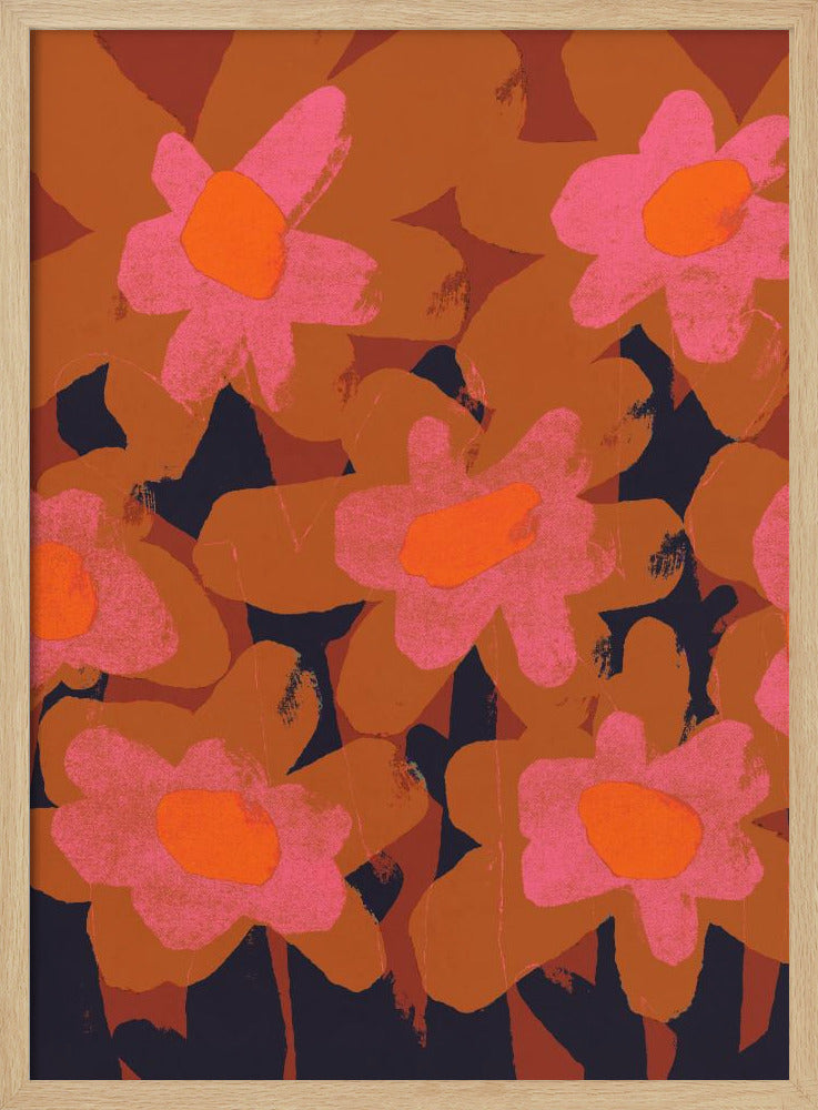 Lebendige Blüten | Poster