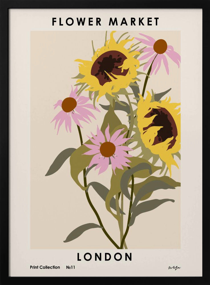 Blumenmarkt. London | Poster