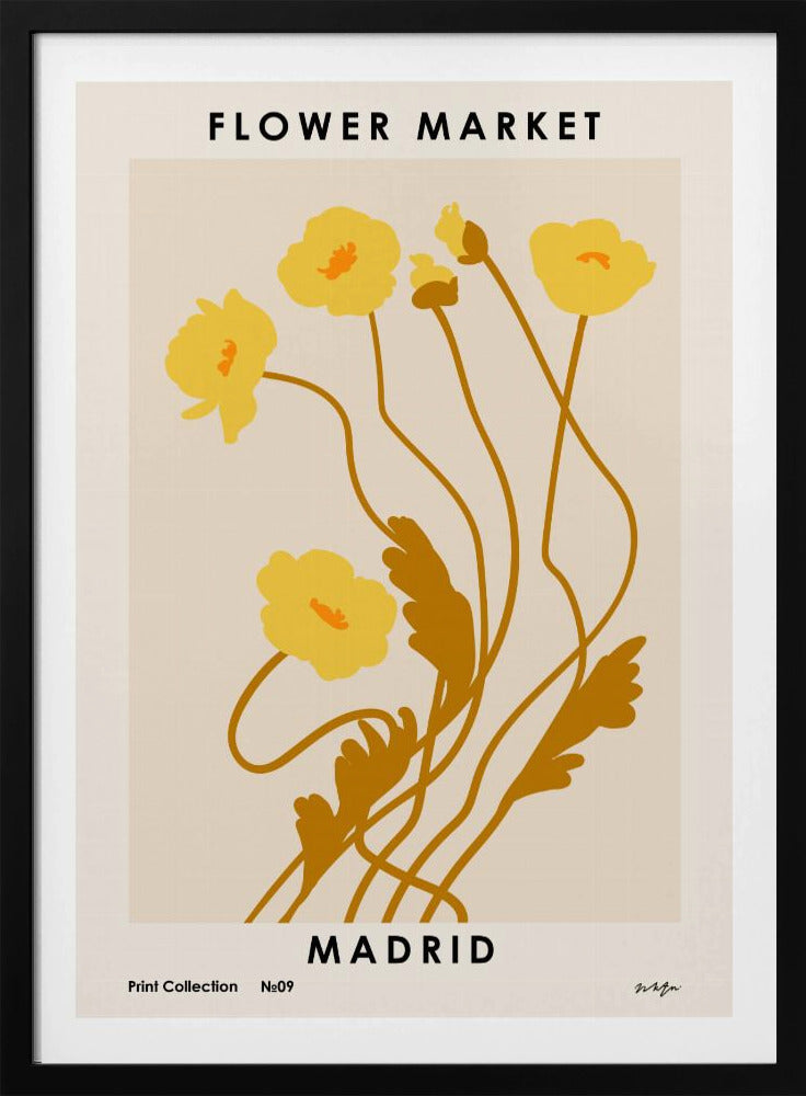 Blumenmarkt. Madrid | Poster