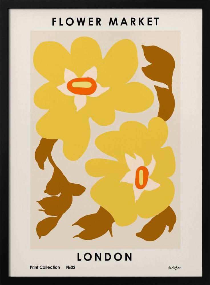 Blumenmarkt. London | Poster