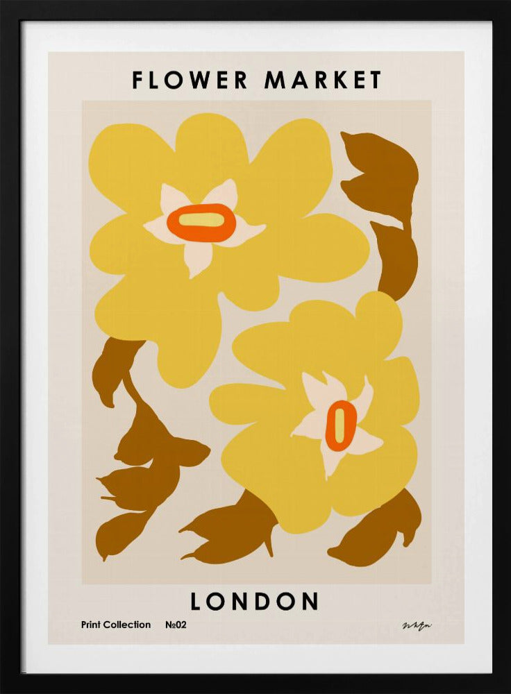 Blumenmarkt. London | Poster