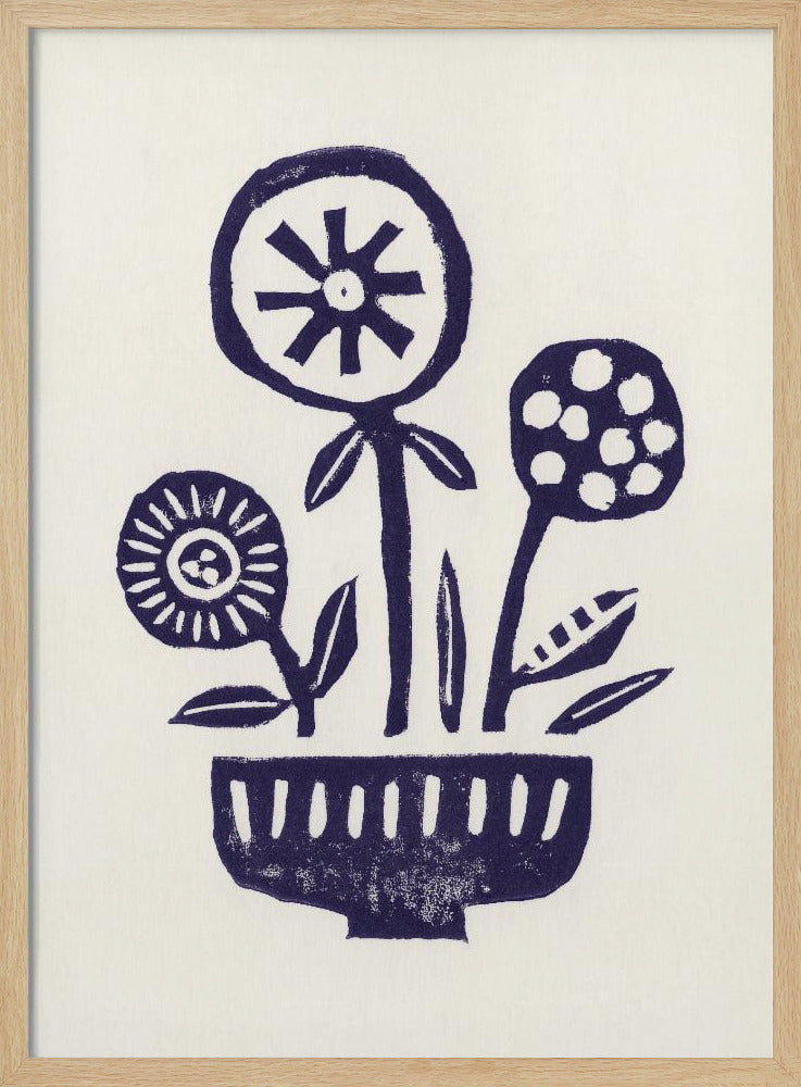Einheimische Blumen | Poster