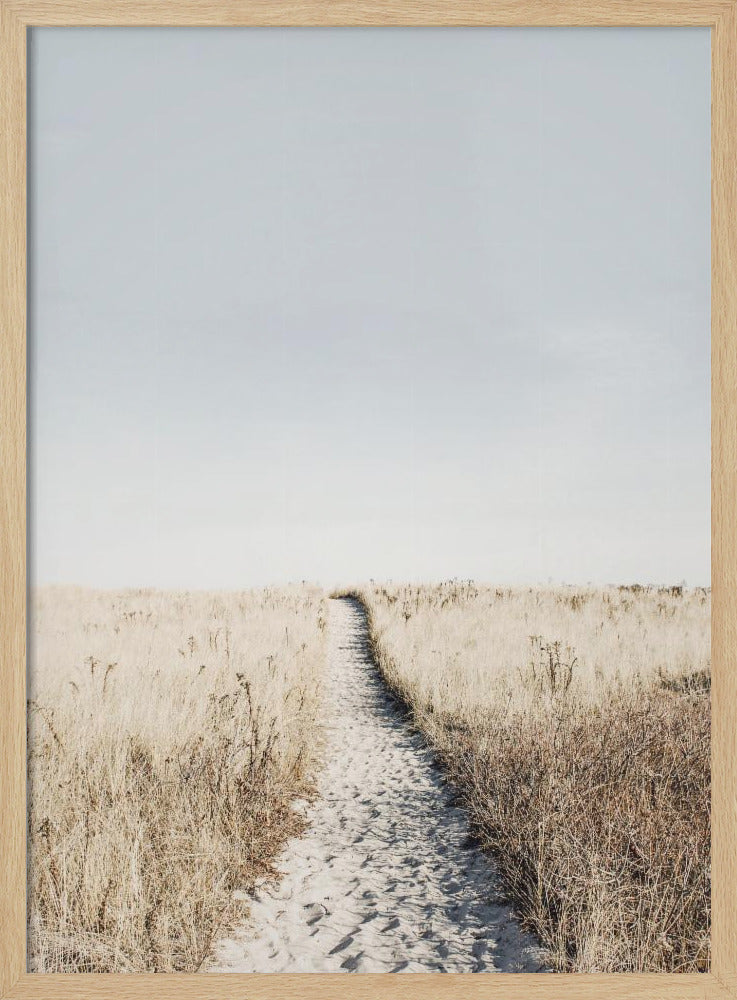 Zum Strand | Poster