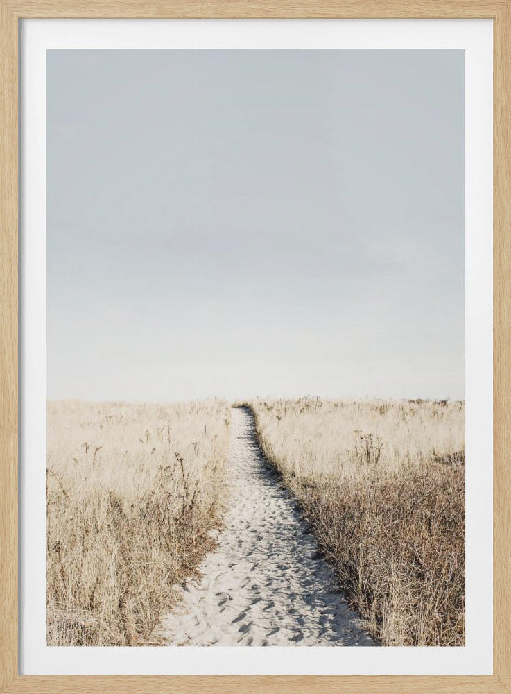 Zum Strand | Poster