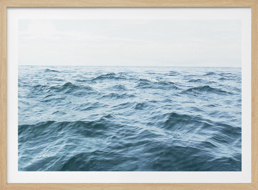 Wellenförmiger Horizont | Poster