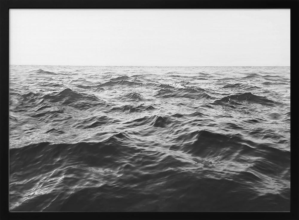 Wellenförmiger Horizont SW | Poster