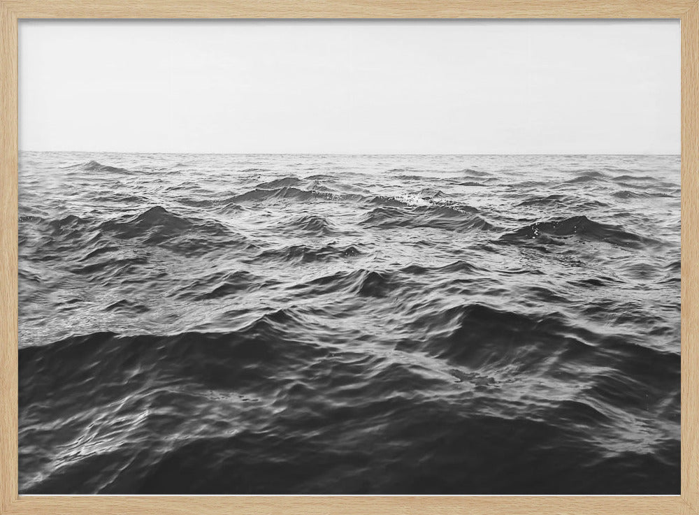 Wellenförmiger Horizont SW | Poster