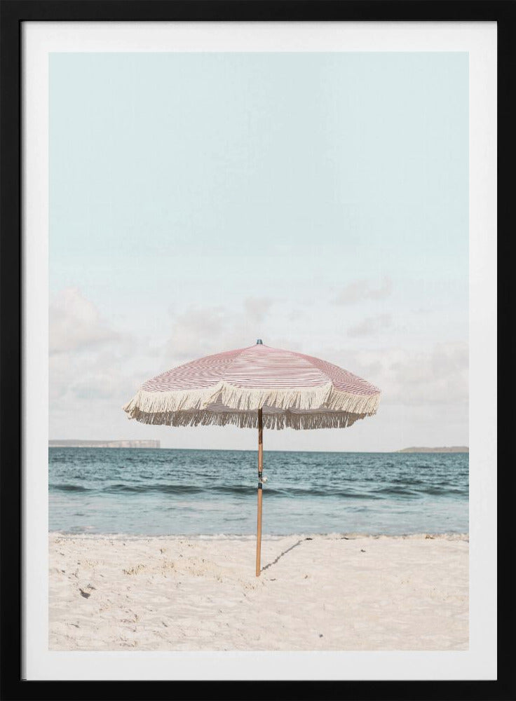 Rosa Regenschirm | Poster