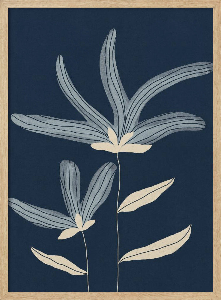 Zwei Blumen | Poster