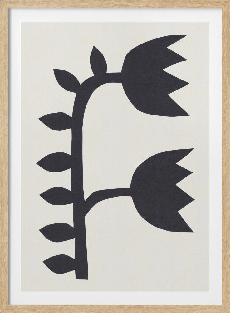 Schwarze Tulpen #1 | Poster